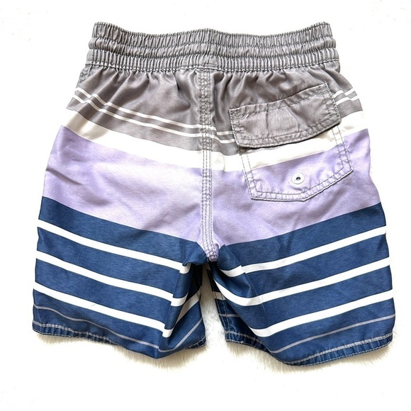 ⭐️ 5 for $25 Old Navy Swim Shorts with Pocket Navy Purple White Stripes XS (5) - Picture 2 of 7
